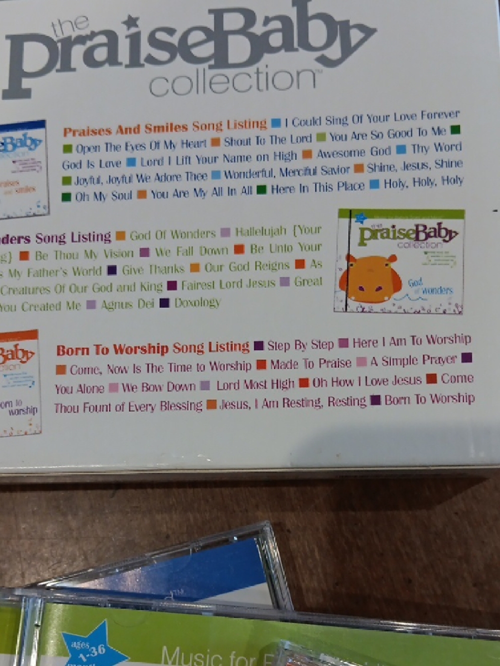 CD Set - White with Multi-Color Artwork - Picture 6 of 7